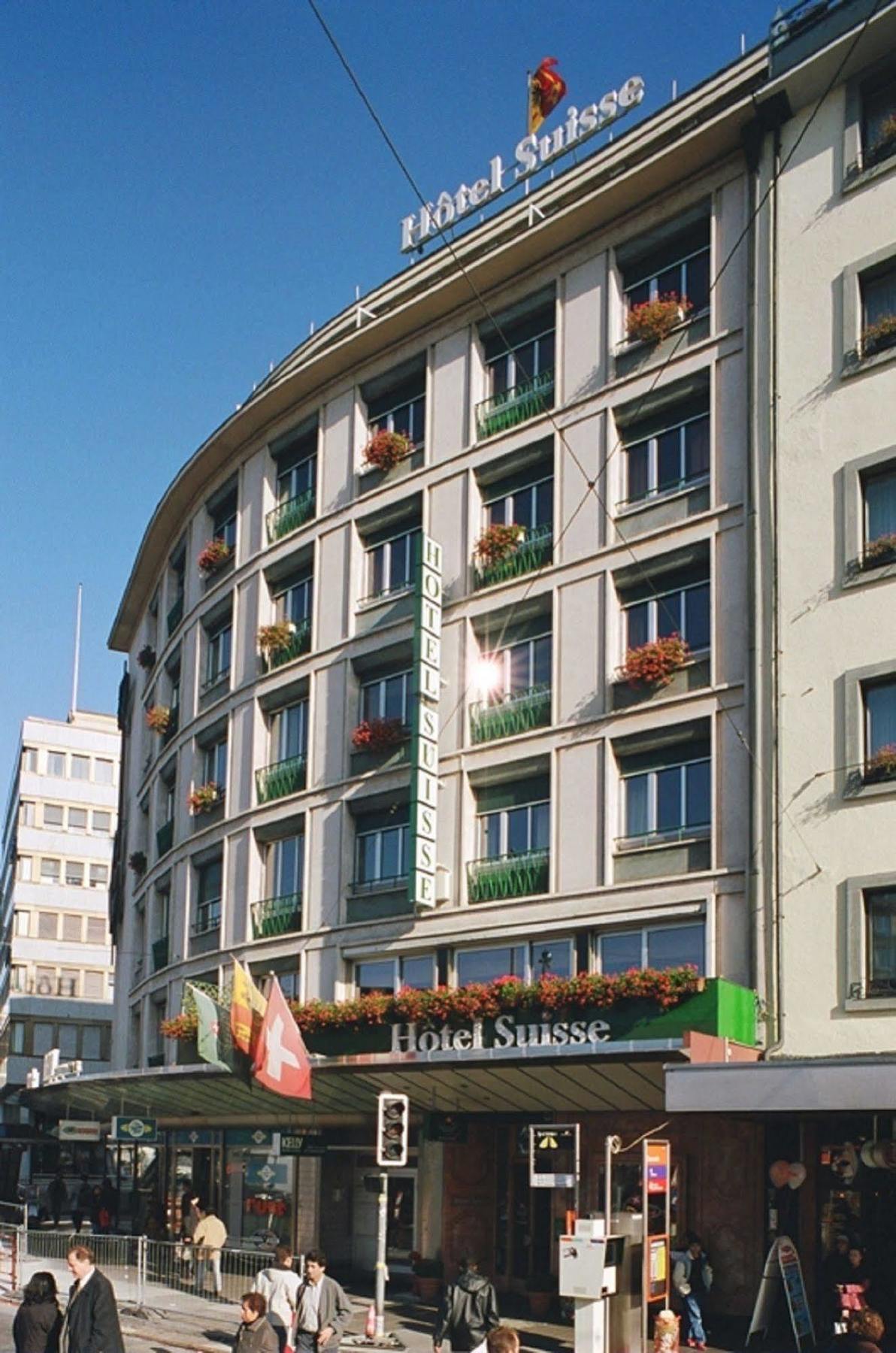 Hotel Suisse Geneva Bagian luar foto